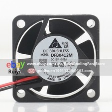 Delta DFB0412M DC 12V 0.08A 4020 2-wire quiet Chassis inverter Axial Cooling Fan