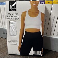 Member's Mark Women's Seamless Racerback Medium Support Sports Bra
