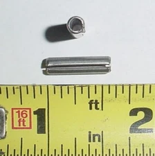 20 ea 5/32" x  5/8" Roll Pins Spring Pins - Stainless