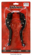 COPPIA LEVE REGOLABILI NERO ANTERIORE SINISTRA DESTRA HONDA CBF 600 S 10-13