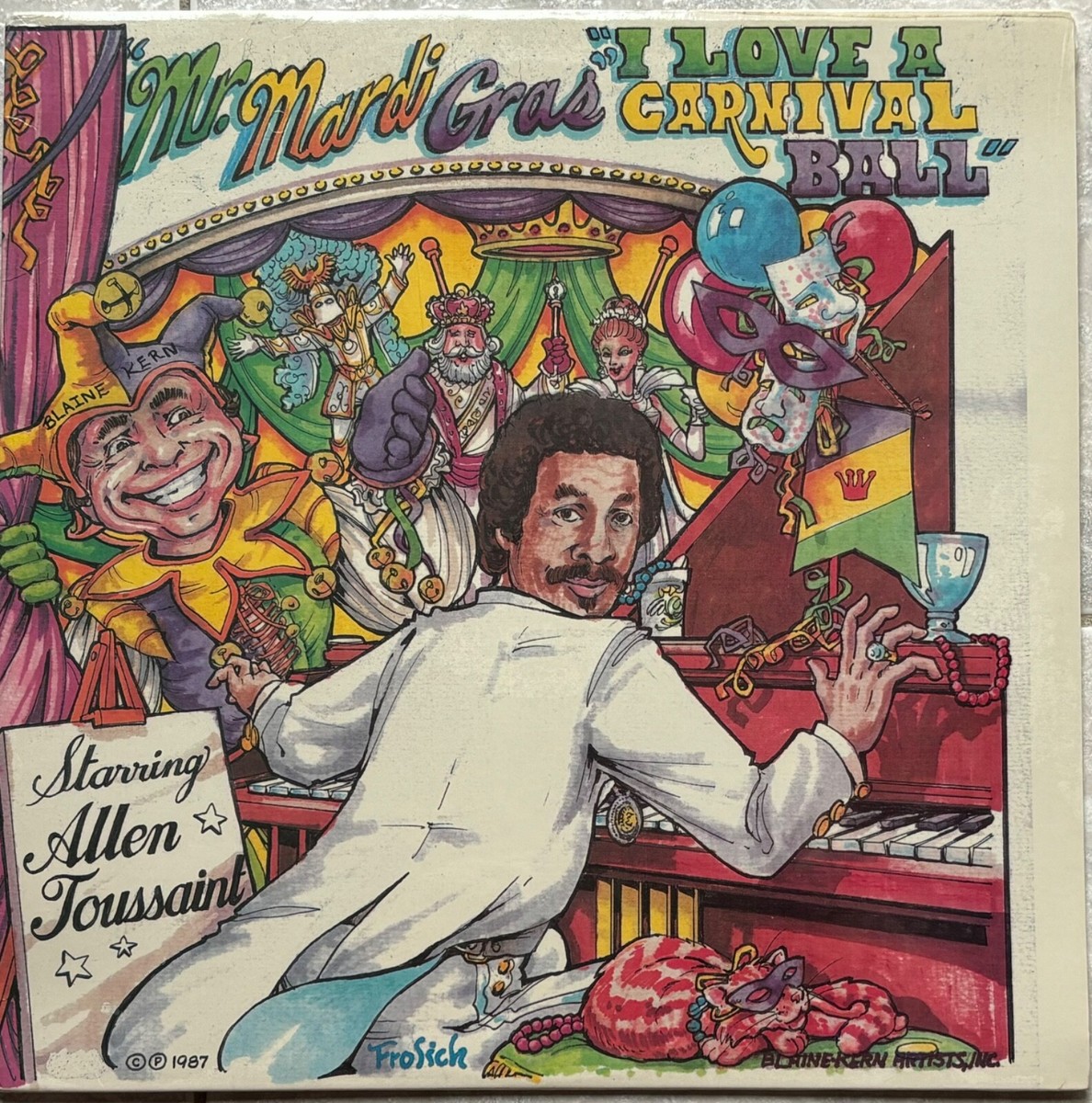 洋楽 Allen ToussaintI Mr. Mardi Gras Allen Toussaint - Mr. Mardi Gras (I Love A Carnival Ball) - 1987