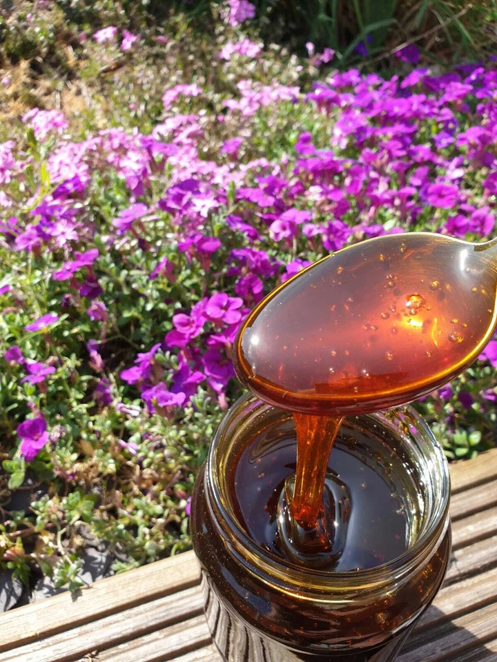 Forest Dark Oak Honey, 2025 Harvest, Raw Honey fresh from the Hive. - Image 3 of 4