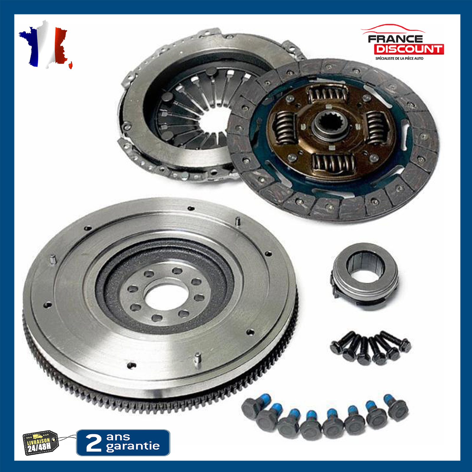 Kit embrayage complet avec volant moteur pour Mini Cooper S Works 1.6 835024