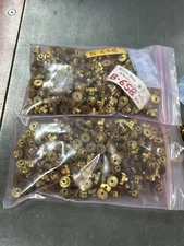 QTY 1 TRADESHIP BRASS PINION GEAR MODULE 0.5 PITCH 20 TEETH .091" BORE SLOT CAR