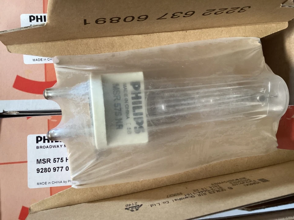 Qty 4 PHILIPS 287276 MSR 575 HR 6000K DIMMABLE HOT RESTRIKE METAL HALIDE 221050 - Image 2 of 2