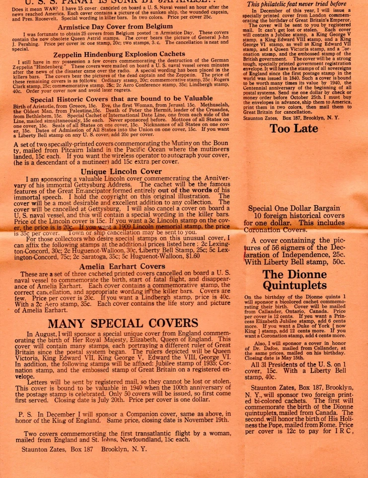 US 1938 EARLY DISNEY'S MICKY MOUSE CACHET SENT FROM HOLLYWOOD P.O. - Image 3 of 3