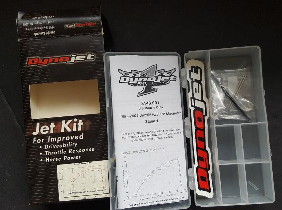 NEW Dynojet Research Jet Kit Stage 1 DJ-3143 1997-2004 SUZUKI