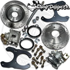 88-98 OBS 1500 CK C1500 Silverado Rear Disc Brake Conversion kit