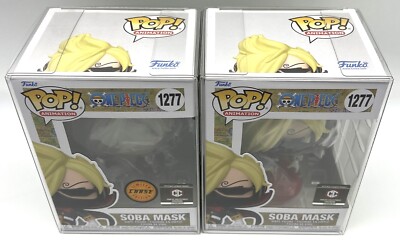 Funko Pop! One Piece Soba Mask CHASE & Common #1277 Chalice