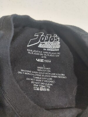 Co様 Jojo's Bizarre Adventure Diamond Is Unbreakable Shirt Size L