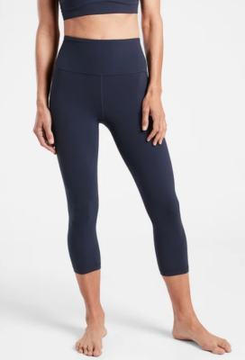 Athleta Elation Ultra High Rise 7/8 Legging in Navy Athleta Elation Ultra High Rise 7/8 Legging in Navy