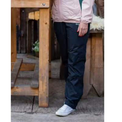 Hive Outdoor Skratta Damen Regenhose lange wasserdichte Hose mit