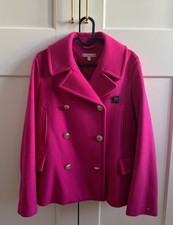 Tommy Hilfiger Women’s Wool Blend Pink Coat Size 10