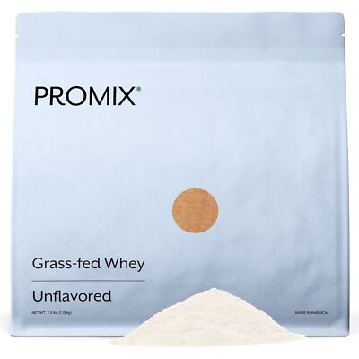 ProMix Nutrition Container of Unflavored Grass-Fed Whey Protein 1 Pound