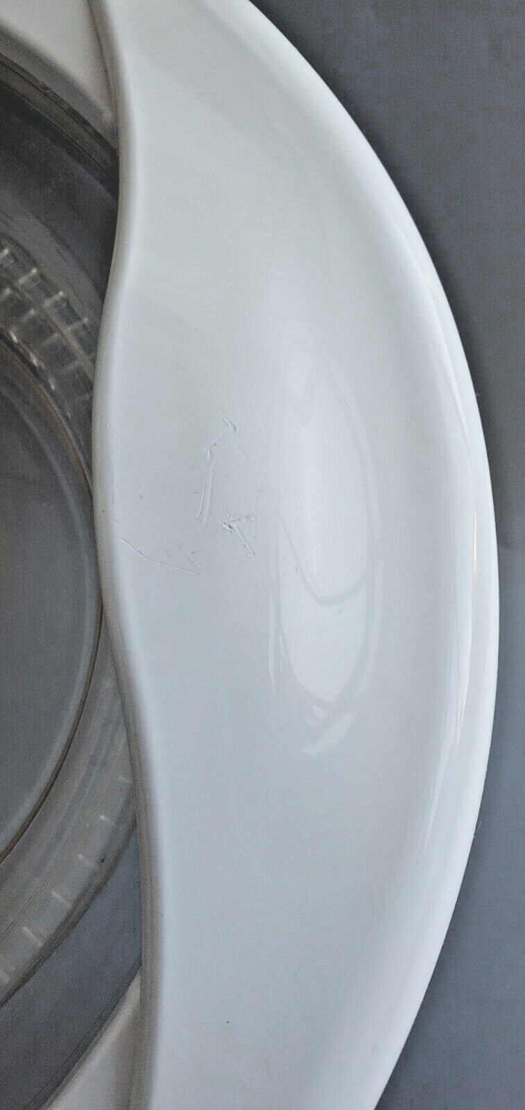 White Knight Tumble Dryer 37AW Door +Hinge Spare Part eBay