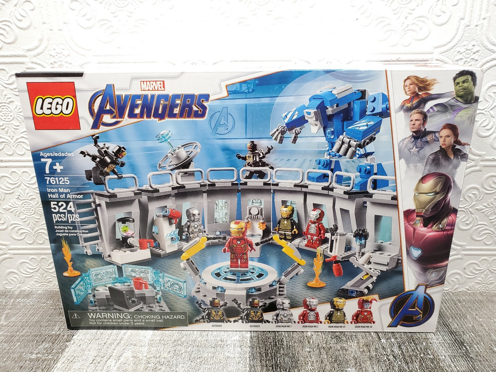 lego avengers endgame iron man hall of armour