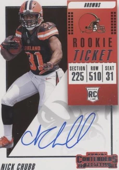 Nick Chubb Trading Cards for sale | eBay