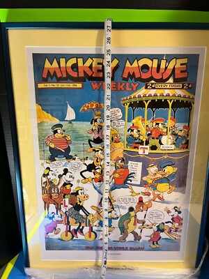 Mickey Mouse Weekly Vol. 1 No. 23 July 11 1936 Professionally