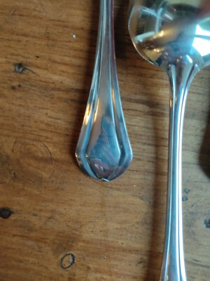 Lot De 6 Cuillères à Café Christofle XXème - Modèle Guirlandes Et Marguerites