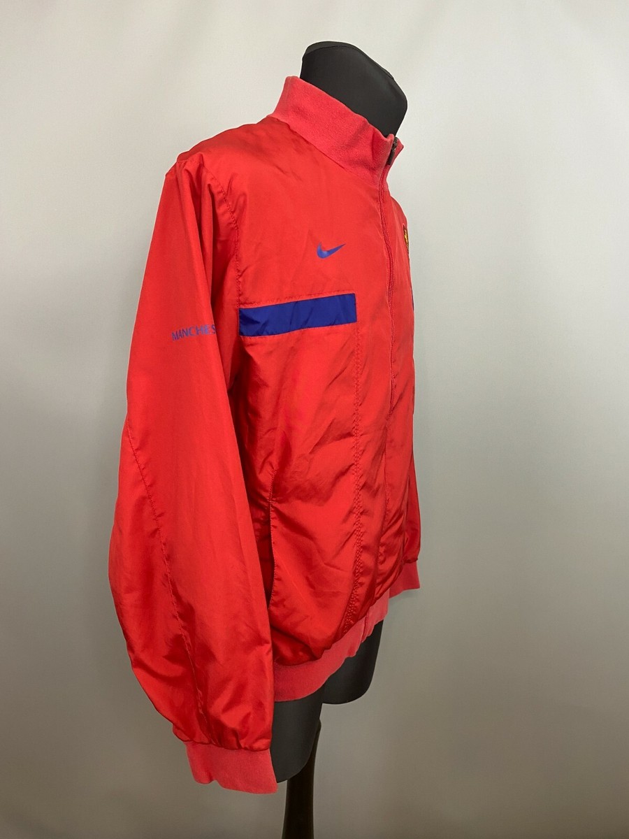 MANCHESTER UNITED 2008 2009 JACKET TRAINING FOOTBALL SOCCER NIKE