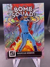 Marcus Semien - Bomb Squad Rapture - 2022 Donruss - TEXAS RANGERS