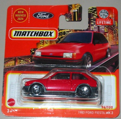 Matchbox - 1983 Ford Fiesta MK 2 - Rot - MBX Metro 2024 - HVN48 NEU + OVP!