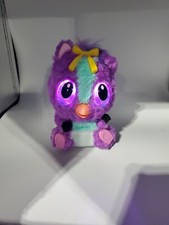 Purple Hatchimals-Eyes light up Talks - Tested Working See Pictures Hatch Baby