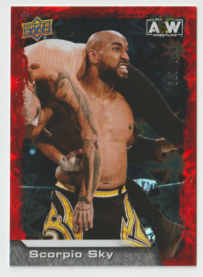 2022 Upper Deck AEW Dynamite #26 Scorpio Sky /299