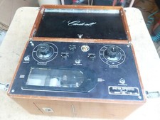 Vintage Beck Lee Corp Cardi-all Electrocardiograph Machine 1930-1950s Wood Case
