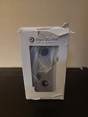 Digoo Smart Video Doorbell in open box. Model SB-XYA   -i