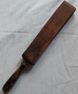 Antique Globe Brand Barber Razor Sharp Candy