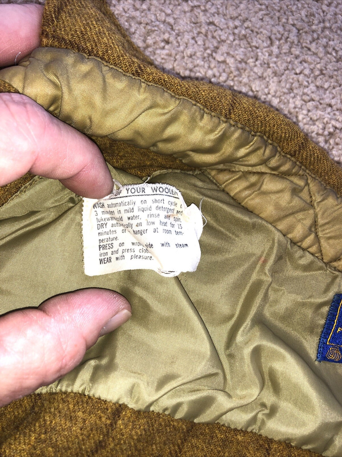 Pendleton Pure Virgin Wool Button Shirt Medium Mu… - image 12