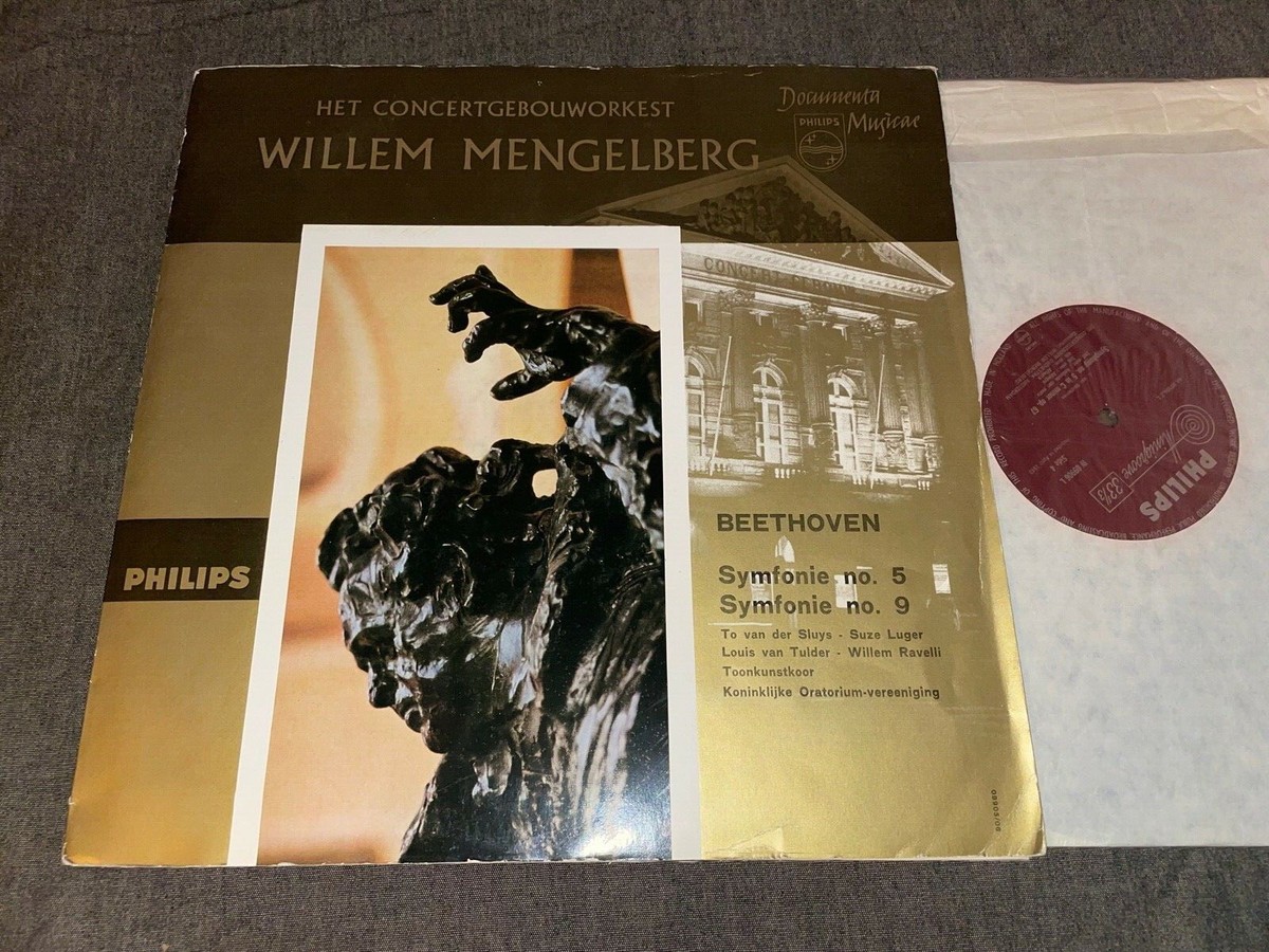 Philips minigroove W 09905/6 L ed1 Mengelberg, RCO Philips minigroove W 09905/6 L ed1 Mengelberg, RCO