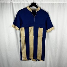 Vintage 1940s Nylon Cycling Jersey Shirt 