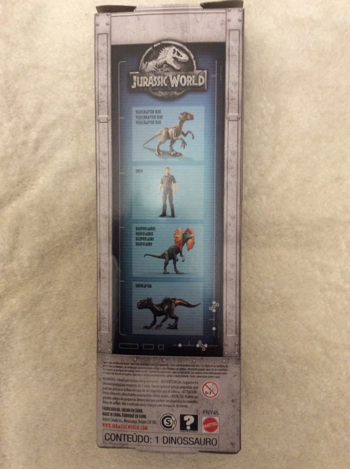 Jurassic World Indoraptor, raro básico 12 en dinosaurio, parque jurásico Foto 2 de 4
