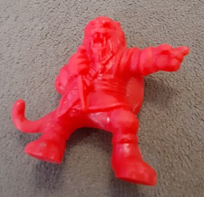 THE BEAST Neon Red Monster in My Pocket Mimp