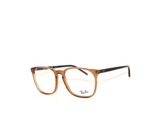 Ray Ban RX5387 8093 54 Transparent Light Brown Eyeglasses Rayban 5387