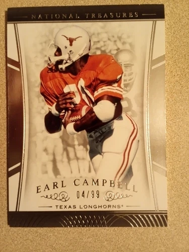 2015 Panini National Treasures College Legends #04/99 Earl Campbell HOF