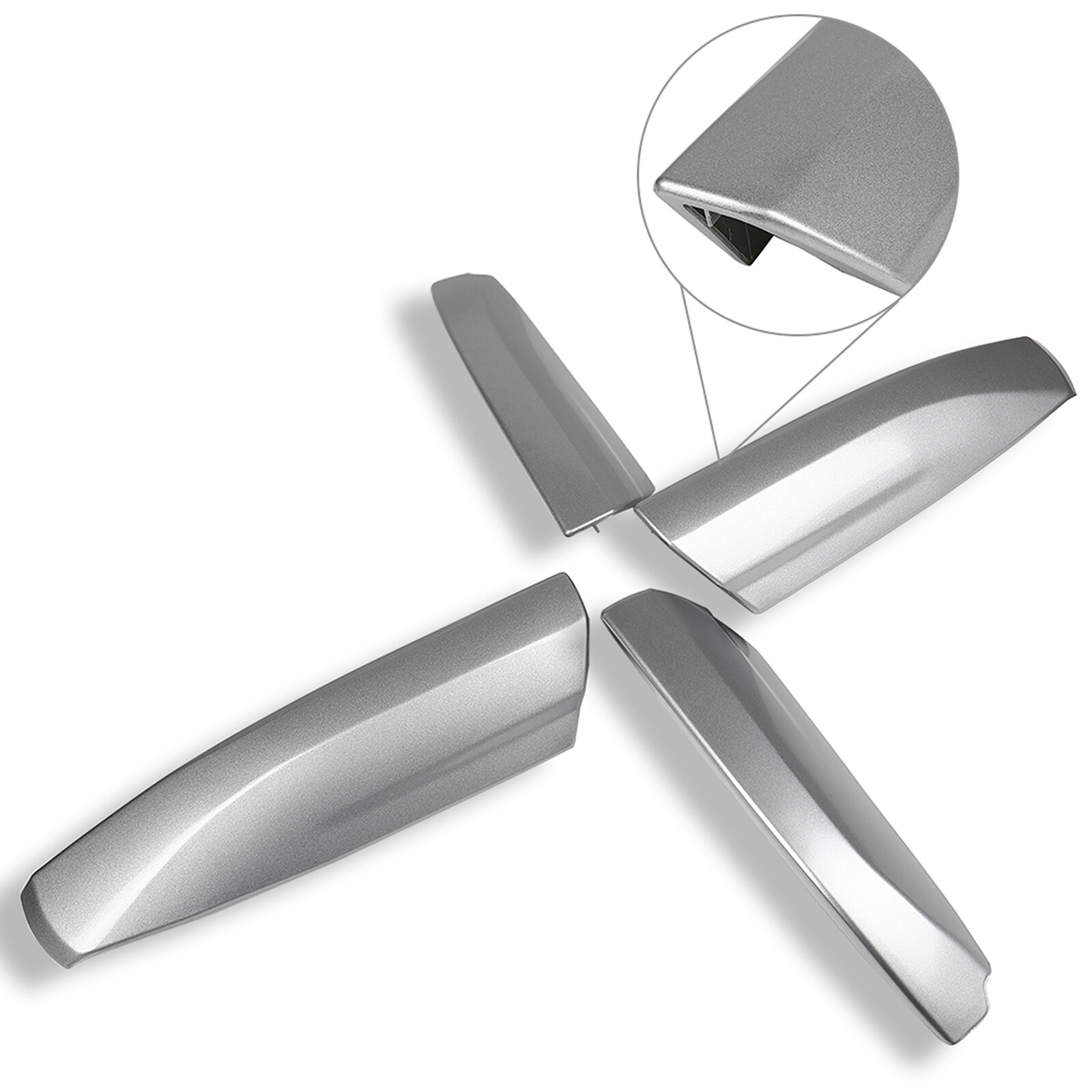 ?FOR Toyota Highlander XU40 2010-2012 x roof rack Cover Rail End Shell Replace