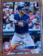 2018 Topps Series 2 Yan Gomes #353 Cleveland Indians MLB Baseball Card