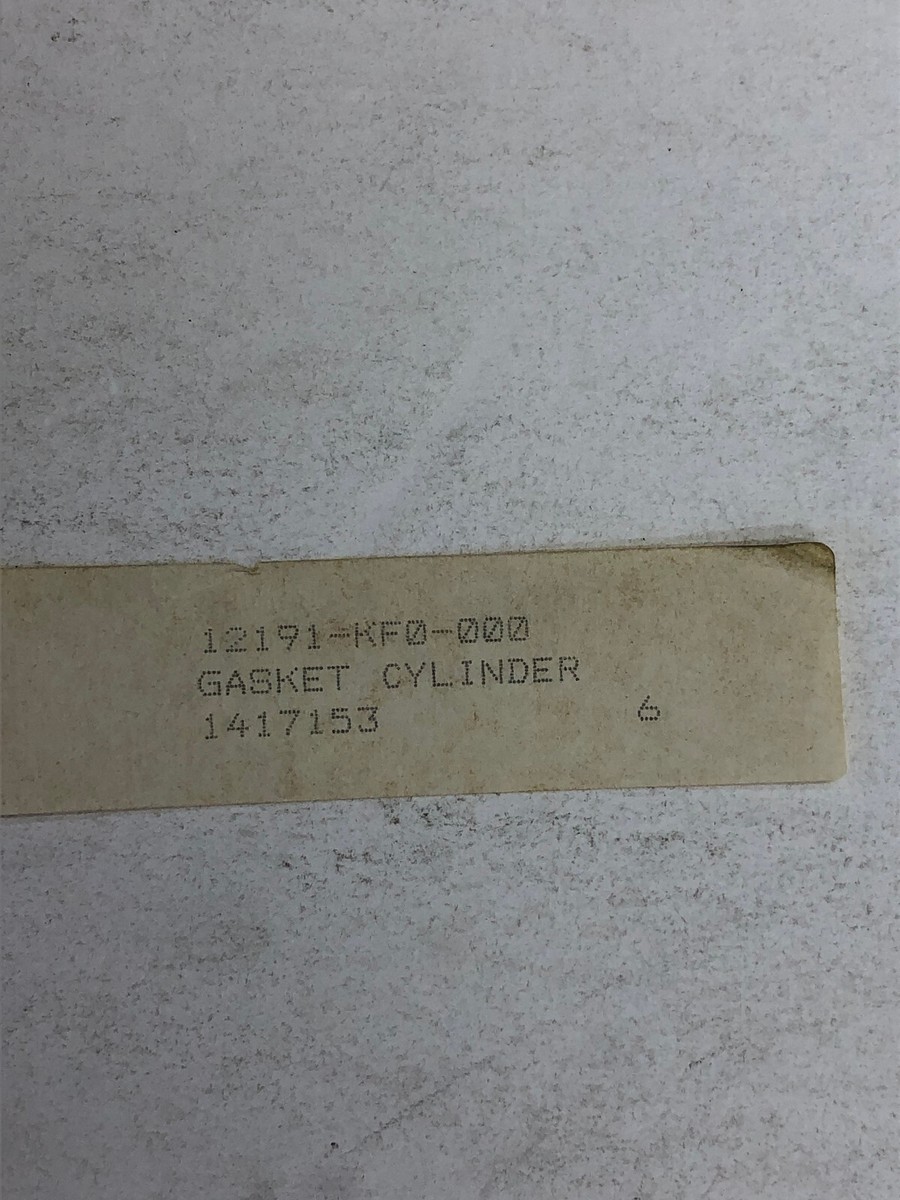 NOS Honda Cylinder Gasket 83-86 XR350R 84-85 XLX350R 87-88 GB250