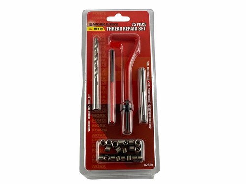 Thread Repair Set Kit M6 M8 M10 M12 Helicoil Tap Drill Threads Repairing Helicoi - Picture 14 of 50