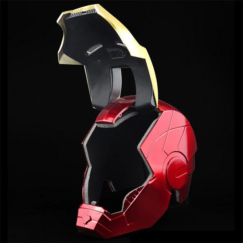 Iron Man 1/1 Wearable Helmet Cosplay Prop LED Mask Children Kids Christmas Gift - Bild 4 von 4
