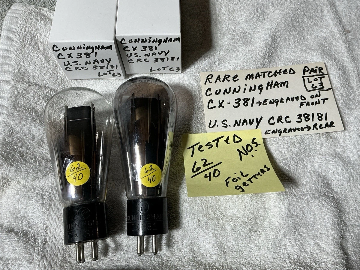 Cunningham Vintage Vacuum Tubes for sale | eBay