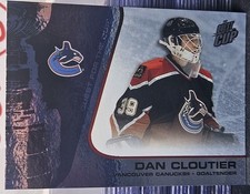 2003 Pacific Dan Cloutier Quest For The Cup 🚨🚨🚨 Vancouver Canucks 