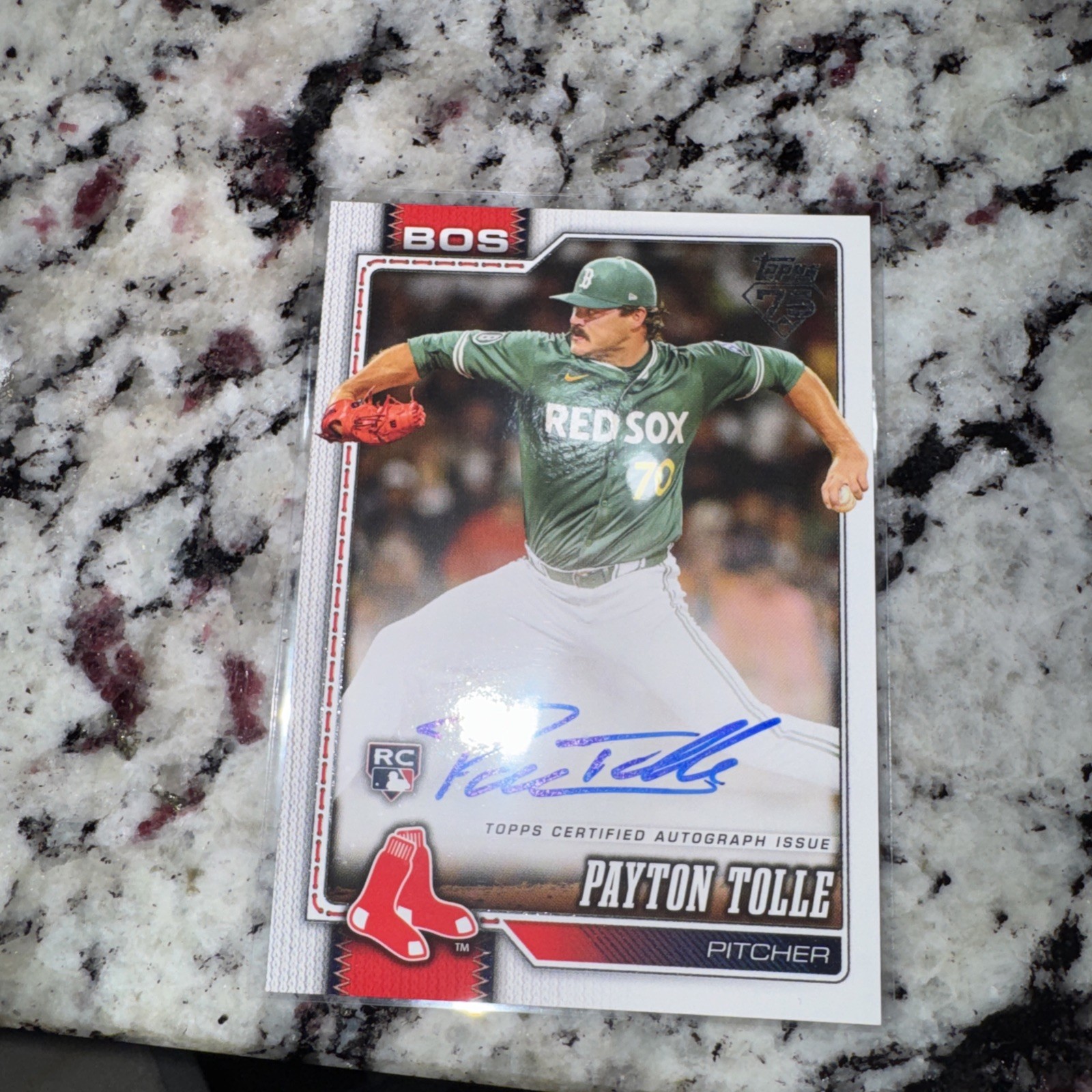 2026 Topps Series 1 - Flagship Real One Autographs Payton Tolle #15 (AU, RC)
