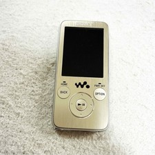 Sony NW-S738F Walkman Digital Audio Player Gold Used, High-Quality Sound