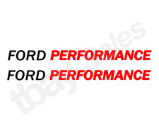 Premium Pair Of 6 2 Ford Performance Decal Vinyl Stickers