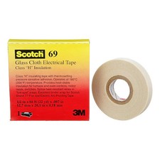 3M 10083 Electricaltape, White, 22Ydl, 1/2Inw