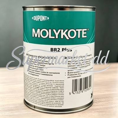 New MOLYKOTE BR2 PLUS 1kg Molybdenum Disulfide Grease for Industrial Bearings